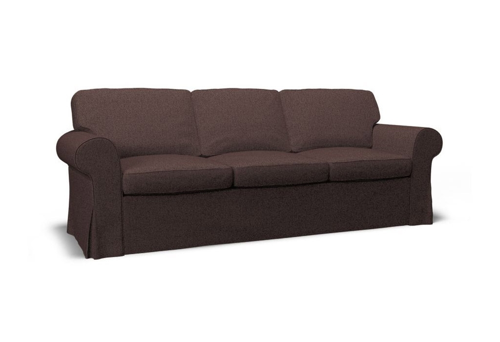 Bezug für EKTORP 3-Sitzer Schlafsofa - Houston Brown ...