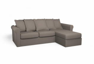 Cover for GRÖNLID 2-seat sofa with chaise longue