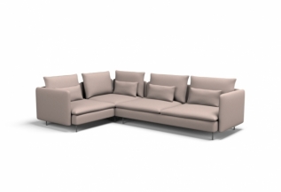 Cover for SÖDERHAMN Corner sofa 2+1 - Lido Sand