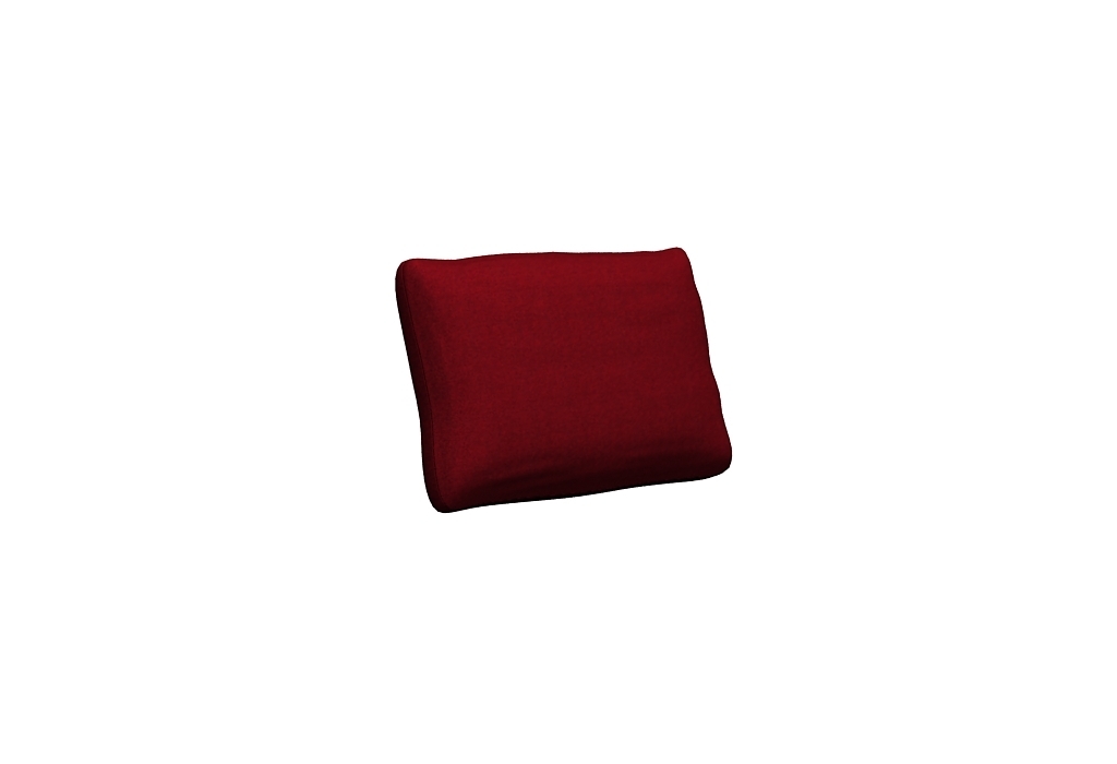 Cover for KARLSTAD Cushion 58 x 48 cm height 5 cm (23" x 19" x 2") - Boss Red