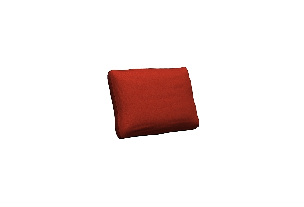 Cover for KARLSTAD Cushion 58 x 48 cm height 5 cm (23" x 19" x 2") - Event Burnt Sienna