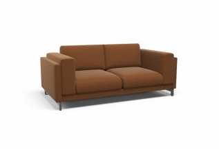 Cover for NOCKEBY Two-seat sofa - Palermo Light Brown