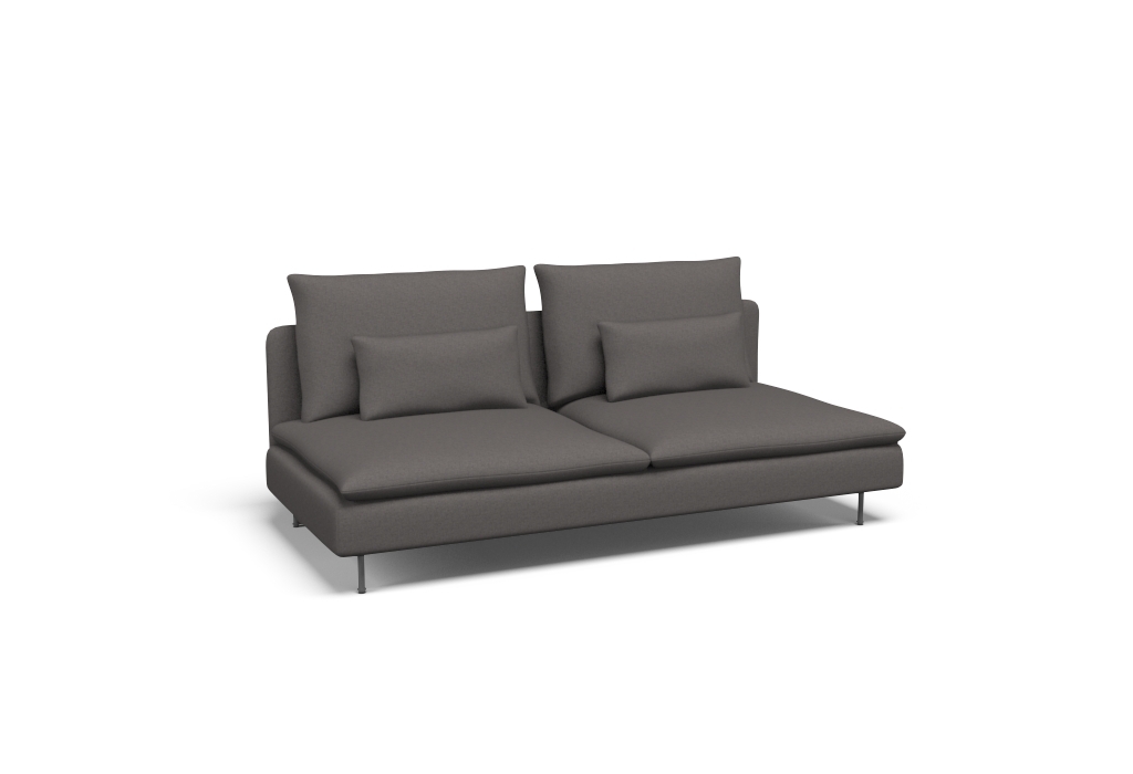 Cover for SÖDERHAMN Sofa-bed section - Lido Grey