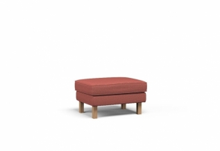 Cover for KARLSTAD Footstool - Houston Terracotta