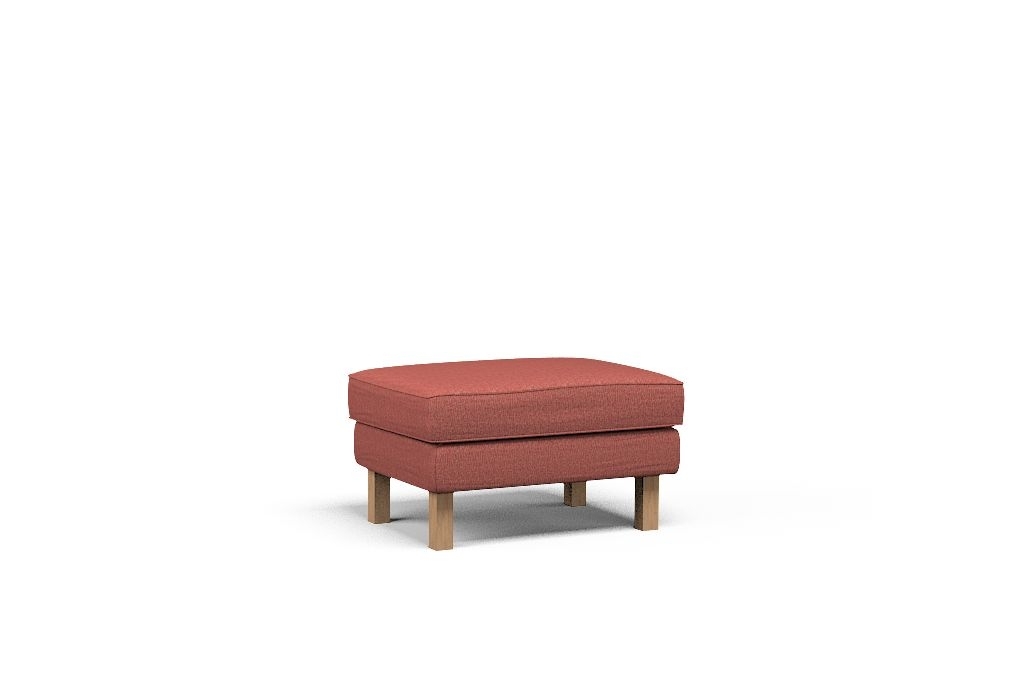 Cover for KARLSTAD Footstool - Houston Terracotta