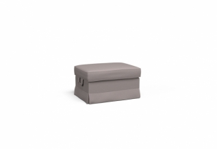 Cover for EKTORP BROMMA footstool - Velvet Linen