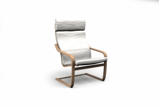 Cover for POÄNG Armchair - Houston Off White