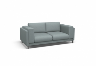Cover for NOCKEBY Two-seat sofa - Melva Blue Waters