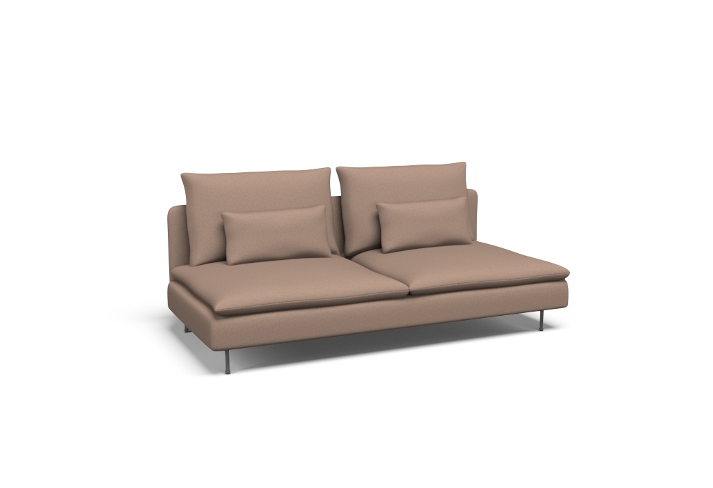 Cover for SÖDERHAMN Sofa-bed section - Lido Light Brown