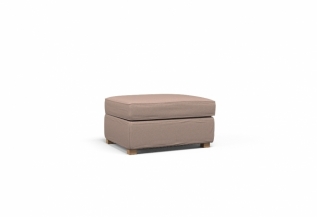 Cover for KIVIK Footstool with storage - Polo Almond Heather