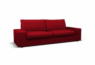 Cover for KIVIK Three-seat sofa - Boss Red