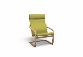 Cover for POÄNG Armchair - Lido Green
