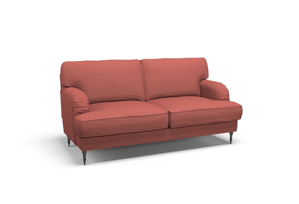 STOCKSUND Twoseat sofa cover Houston Terracotta Fabric by CoverCouch
