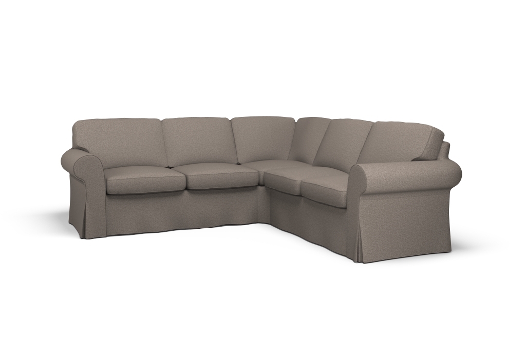 IKEA EKTORP Sofabezug Bezug SVANBY grün 2er-Sofa/Recamiere u Hocker 