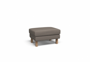 Cover for KARLSTAD Footstool - Malmo New SilverFox