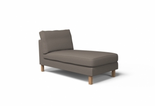 Cover for KARLSTAD Stand alone chaise longue - Malmo New SilverFox