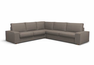 Cover for KIVIK Corner sofa 2+3/3+2 - Malmo New SilverFox